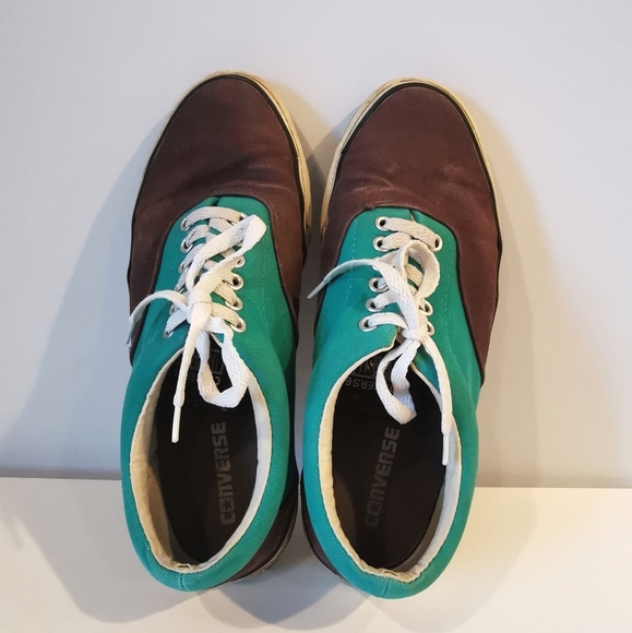 Converse canvas skateboard shoes black green - Picture 3 of 5